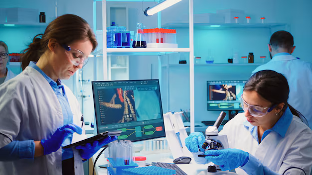 nurses-analysing-together-virus-mutations-working-overtime-chemistry-equipped-laboratory_482257-511